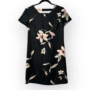 Dynamite Black Floral Mini Dress XS